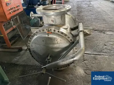 USED Buss ChemTech 320 Sq Ft Buss SMS Thin Film Evaporator, 316L S/S, 32/180#