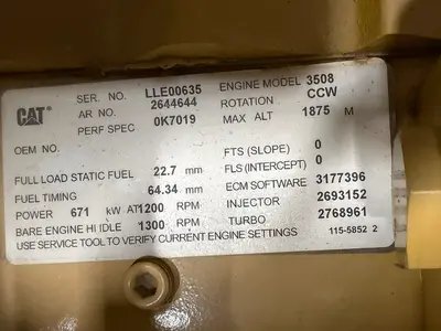 New | in-Stock CAT 3508 Generators Texas US | Oil The Woodlands Group #1498246