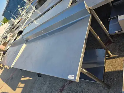 Used Falcon Restaurant Supply, Inc. Used 72"X 30"X 33.75" Stainless Steel Table - SS362 Food Prep Tables Illinois US | Falcon Restaurant Supply #1373734