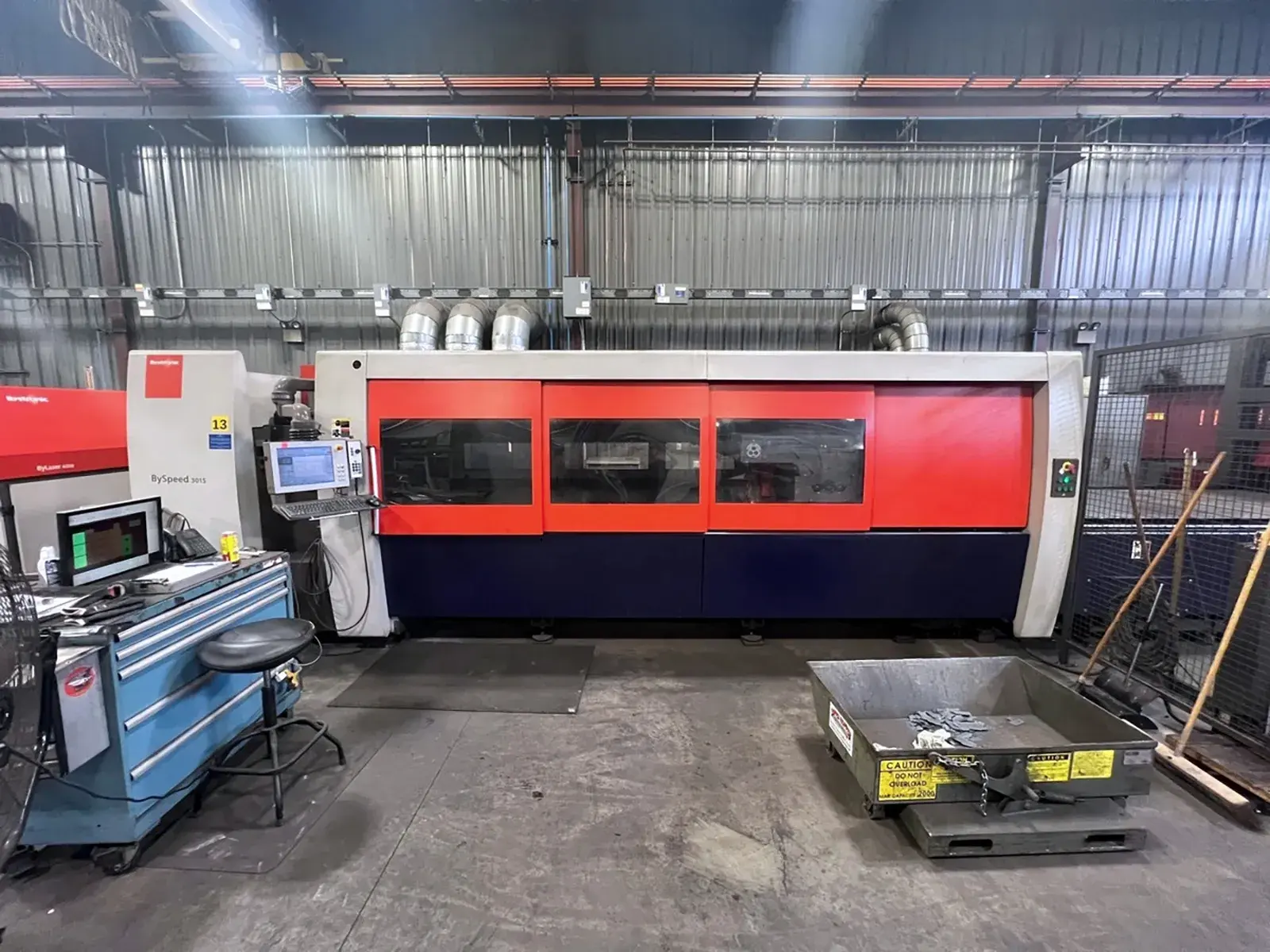 Used 2010 BYSTRONIC BYSPEED 3015 Laser Cutters Illinois US | Machinery Marketing International #1388354