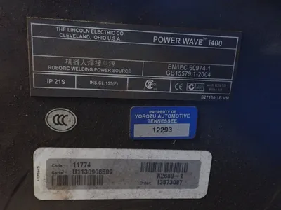 USED LINCOLN ELECTRIC POWER WAVE I400