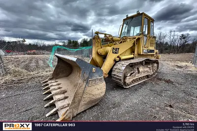 Used 1987 CATERPILLAR 963 Compact Track Loaders Pennsylvania US | Proxy Equipment #1378181