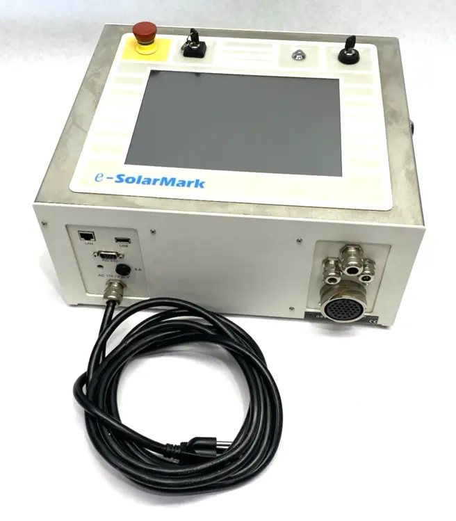 Used SOLARIS LASER ESOLARMARK 30 TOUCHSCREEN INTERFACE MASTER CONTROL UNIT Automation Control (HMI) | Maverick Industrial Sales #1099222
