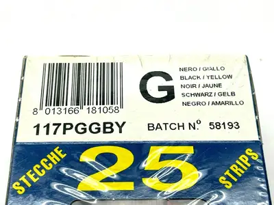 117PGGBY | Grafoplast  Wiremarker Strips LOT OF 50 - New