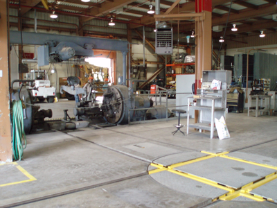 52 Inch Farrel-Sellers Wheel Lathe