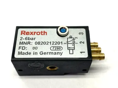 New | in-Stock Rexroth Pneumatic Contact Cylinder Switch, 2-6bar Pressure Switches Michigan US | Maverick Industrial Sales #1507984