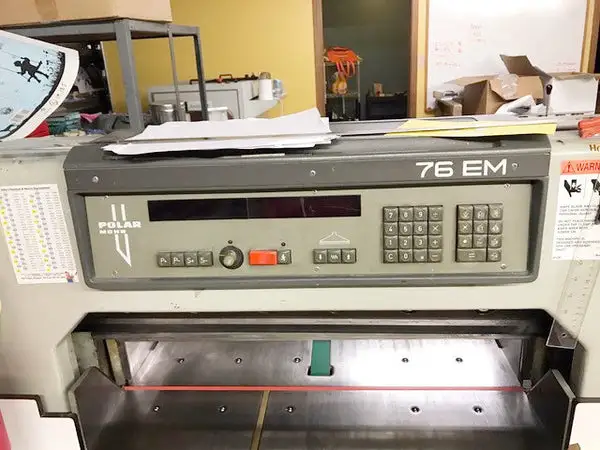 Used POLAR _UNKNOWN_ Paper Cutters New Jersey US | Holland Graphic Equipment USA #549861