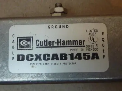 USED CUTLER HAMMER DCXCAB145A