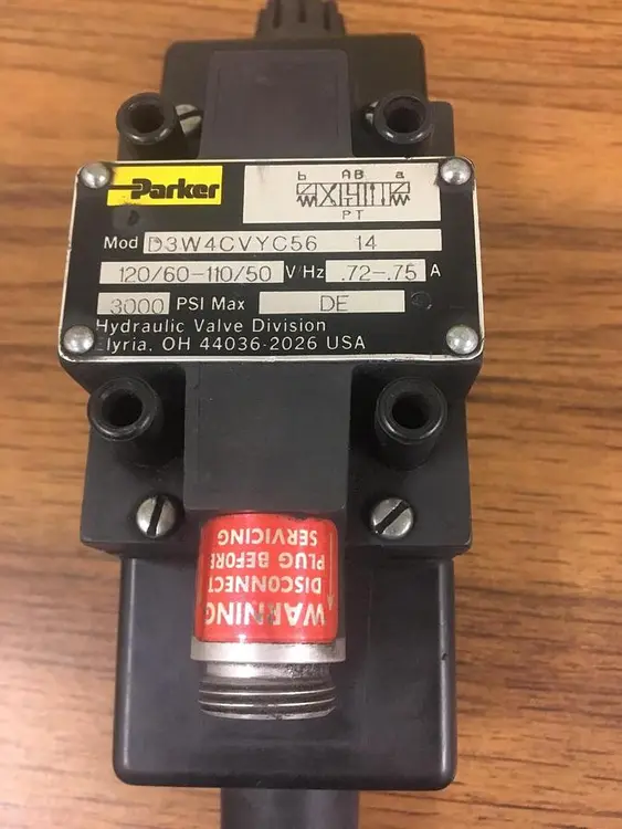 New | in-Stock PARKER D3W4CVYC56 Pump & Valve Parts | Surplus Asset Holdings #1216346
