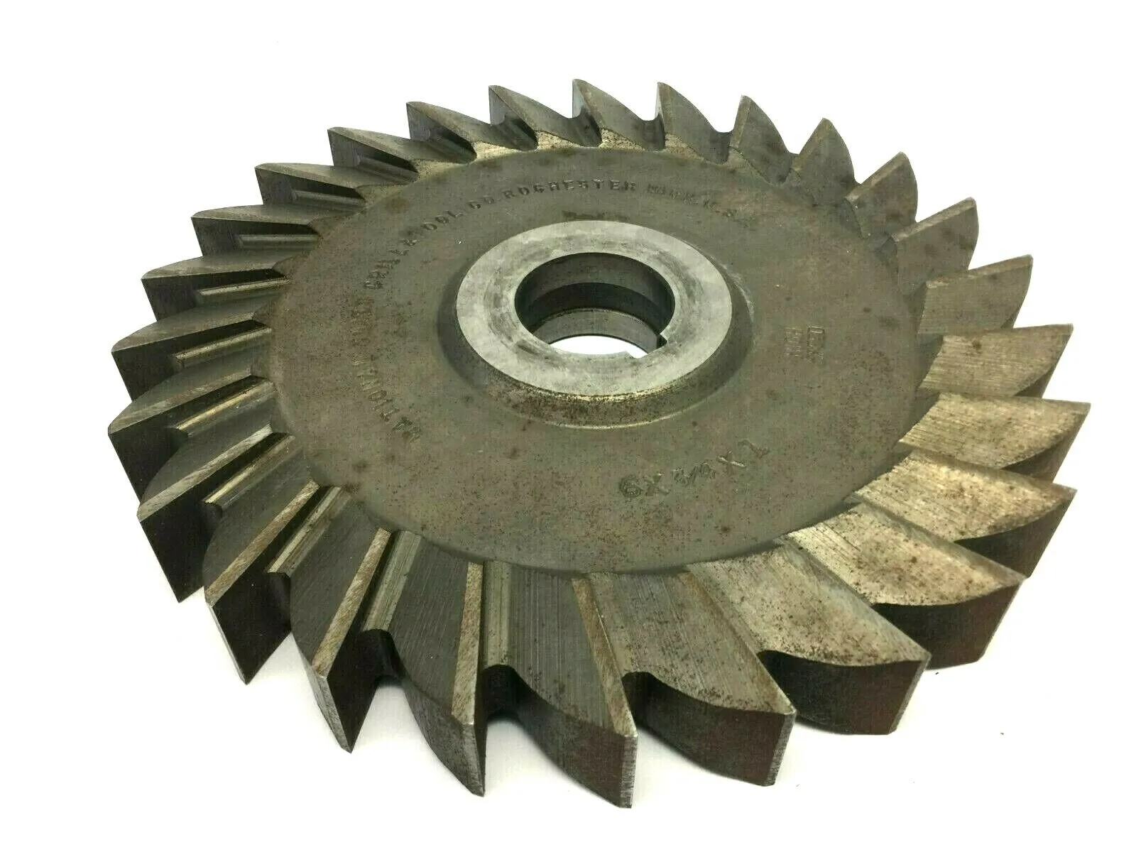 6" x 3/4" x 1" | National Twist Drill & Tool Co. 6x3/4x1 Side Milling Straight Cutter Blade, HS - Used