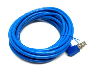 | Eaton Tripp Lite NM12-6A4-05M-BL Right Angle M12 X-Coded to RJ45 Cable Cat6A - New Other