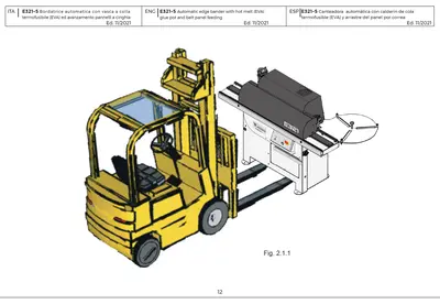Casadei E321 Edgebander Operator's Manual (PDF Download)