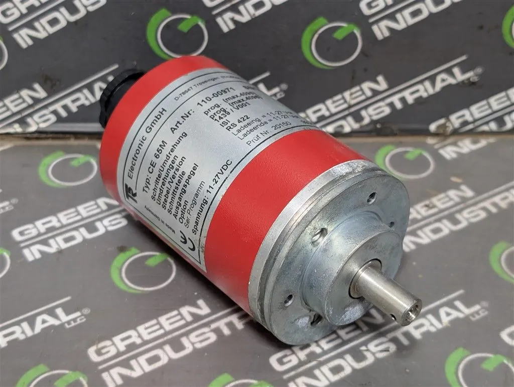 TR Electronic CE65M 110-00971 Rotary Encoder Module Used