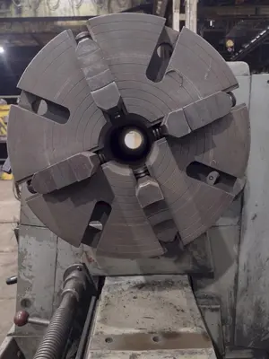 17" x 108" CLAUSING COLCHESTER MODEL #17 ENGINE LATHE, 3.25" HOLE: STOCK #22567