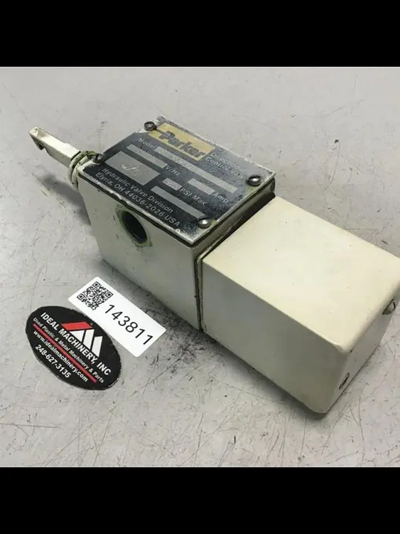 Used PARKER D3T1H21X4537 Valves/Fittings Michigan US | Ideal Machinery #582247