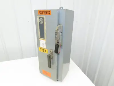 Allen-Bradley 512-BJB-6XP-24R Combination Starter Fusible 600V 3PH 10HP