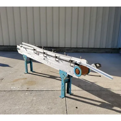 Used 6"W X 8'L Slider Bed Belt Conveyor [PARTS]