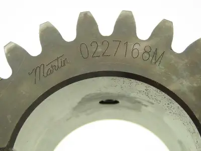 Martin 0227168M Spur Gear 2-1/2" ID x 4-1/4" OD x 3-1/8" Width 5/8" Key 24 Tooth