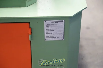 Used ENERGO G.T.V 30 Hydraulic Presses California US | Sterling Machinery Exchange #1467563