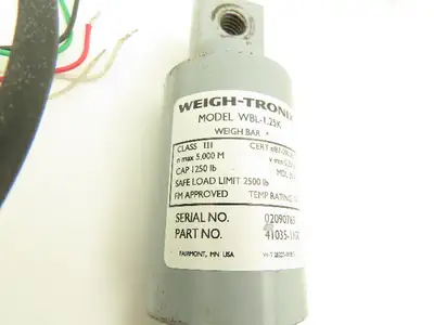 Avery Weigh-Tronix WBL-1.25K Weigh-Bar Floor Scale Load Cell 1250 Lb  Set of 4