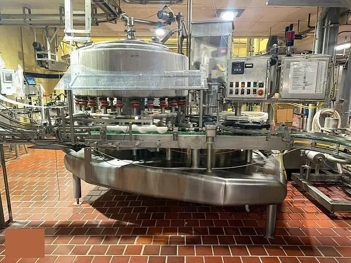 Used FEDERAL MANUFACTURING GWSS 6/268 Overflow Pressure Gravity Liquid Fillers Pennsylvania US | Ferguson Packaging Machinery #296117