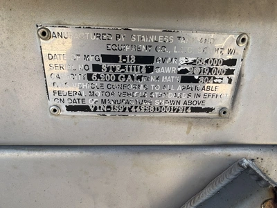 Used 2013 ST&E MILK TANKER TRAILER Tanker Trailers Michigan US | Miedema Asset Management Group #1709516
