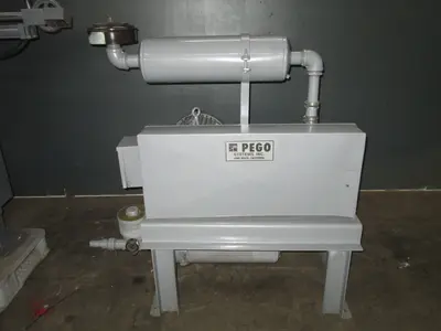 Sutorbilt Positive Displacement Pump and Motor, 15 HP, Single Phase