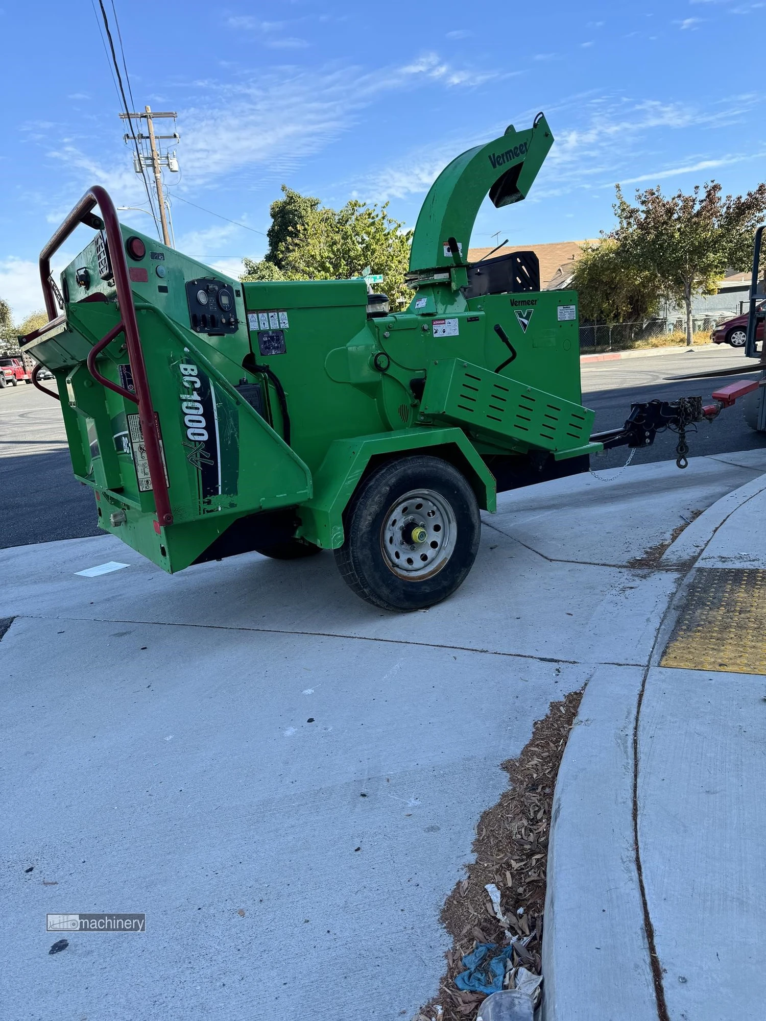Used 2015 VERMEER BC1000XL Brush Chippers California US | Lillo Machinery #1403843