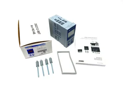 USED JUMO DTRON COMPACT CONTROLLER 2-LOGIC INPUTS