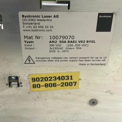 USED BYSTRONIC LASER 10079070