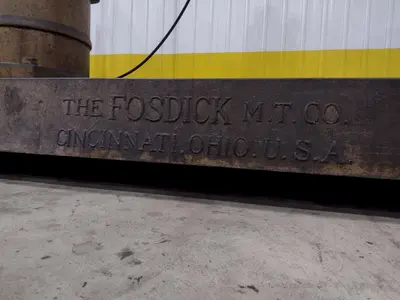 5' x 15" FOSDICK MODEL ECONOMAX RADIAL ARM DRILL: STOCK #21792