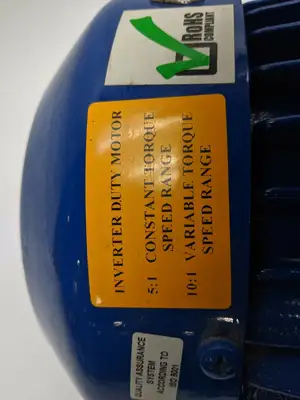 New | in-Stock ELEKTRIM MOTOR, SIE, 182T, 3 HP, 3500 RPM, TEFC 3 PH A.C. Motors | Maverick Industrial Sales #1109589