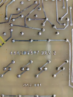 General Electric 3S7700PB101A1 Filter Board 44A308497 Rev. 1C1A Used