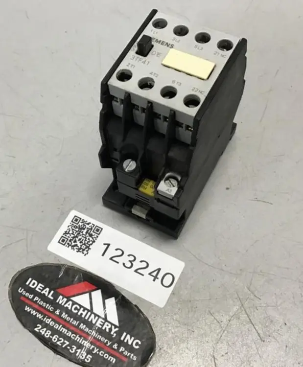 Used SIEMENS 3TF4101-0A PLC Contactors Michigan US | Ideal Machinery #1308780