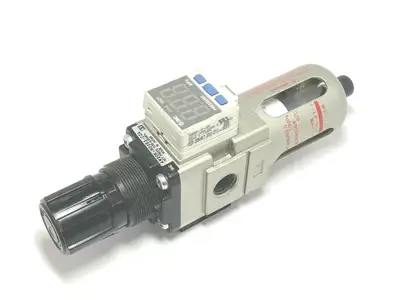 Used SMC AW20K-N02E3-CZA Air Pressure Regulators Michigan US | Maverick Industrial Sales #1391896