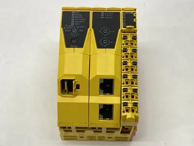 USED B&R AUTOMATION OPENSAFETY SAFETY MANAGER CONTROLLER MODULE