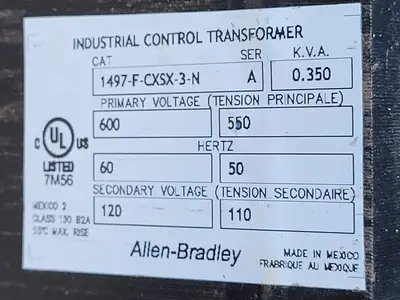USED ALLEN-BRADLEY 1497-F-CXSX-3-N
