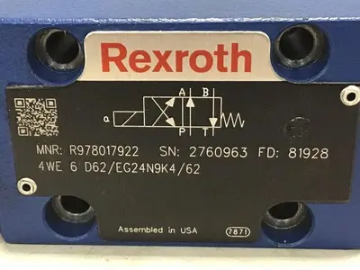 USED REXROTH 4WE6D62/EG24N9K4/62