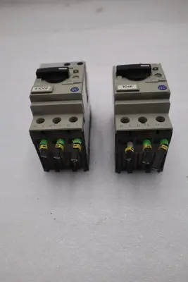ALLEN BRADLEY 140M-D8N-C10 / 140MD8NC10 (USED) LOT OF TWO UNITS STOCK K-435-A
