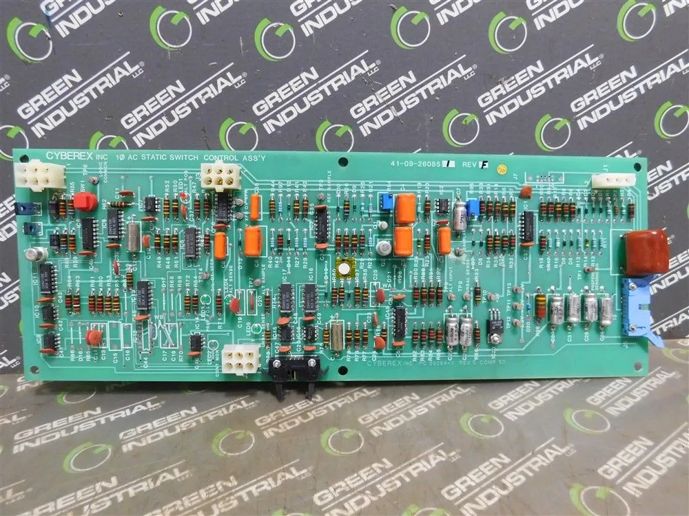 Cyberex 41-09-260851 AC Static Switch Control Assy Rev. F 26084-1 Rev. C Used