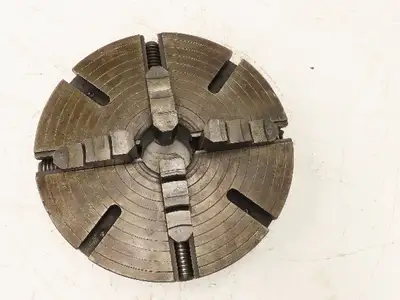 L-W Chuck Co. 4-Jaw Independent Lathe Chuck 13-7/8" OD