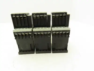 Siemens Contactor Relay 24V Coil 1.5Hp 600V Mixed Lot of 3