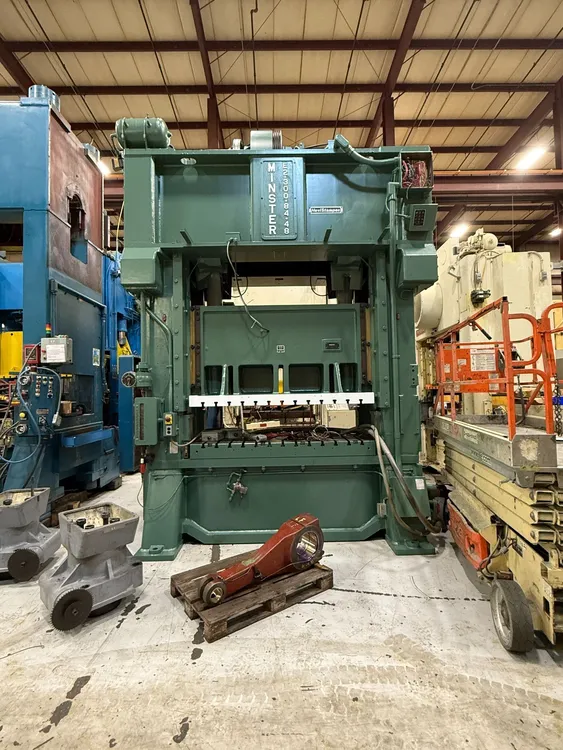 Used MINSTER E2-300 HEVISTAMPER Straight Side Presses Michigan US | Rygate LLC #75890
