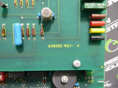 Allen Bradley 635051 Control Board Rev. 5 with 635052 Rev. 4 Daughterboard Used
