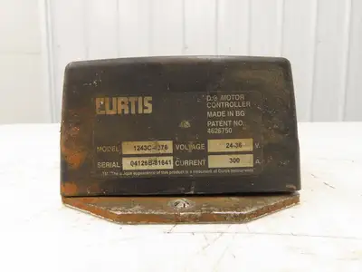 Curtis 1243C-4376 Forklift DC Motor Controller 24-36V Off ESC030FAN36TE094 *Read
