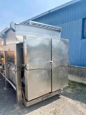 Used Rietz Double Ribbon Blender, 150 Cubic Feet