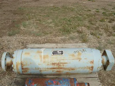 USED NIXCO 3" INLINE FLOW THRU PULSATION DAMPENER