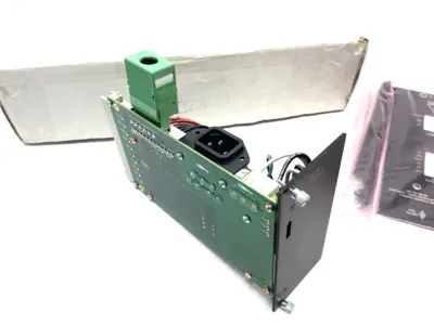 USED DELTA TAU AC INPUT POWER SUPPLY KIT, BLACK FACE PLATE