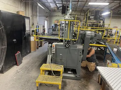 USED 2000 EMMECI MC92 SB RIGID SET-UP BOX MACHINE