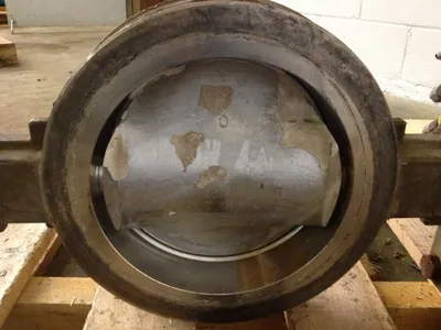 Fisher type 8510 Butterfly Valve size 8"